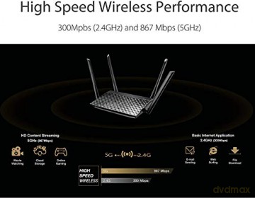 Router RT-AC58U V3 AC1300 1WAN 4LAN 1USB