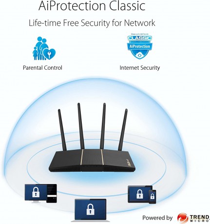 Router RT-AX57 Wi Fi AX3000 1WAN 4LAN