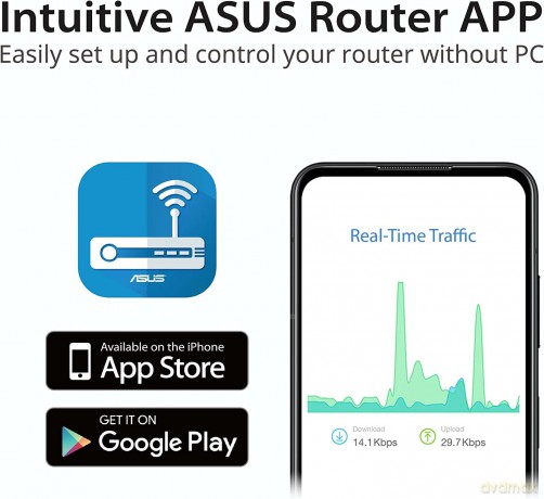 Router RT-AX57 Wi Fi AX3000 1WAN 4LAN