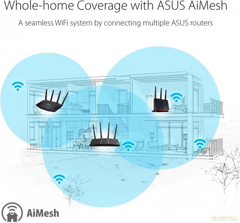 Router RT-AX57 Wi Fi AX3000 1WAN 4LAN