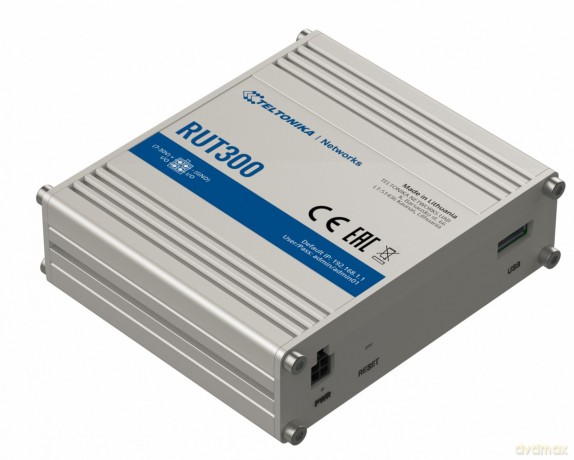 Router RUT300 4xLAN, 1xWAN, USB