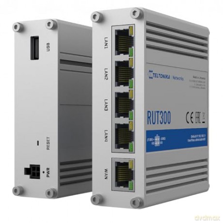 Router RUT300 4xLAN, 1xWAN, USB