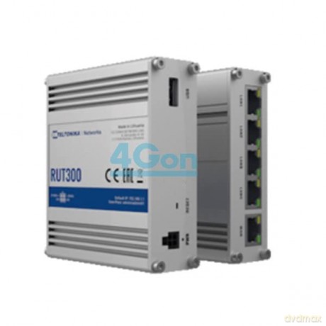 Router RUT300 4xLAN, 1xWAN, USB