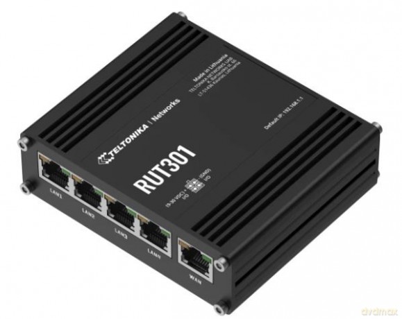 Router RUT301 4xLAN, 1xWAN, USB 2.0, 2xDI, 2xDO