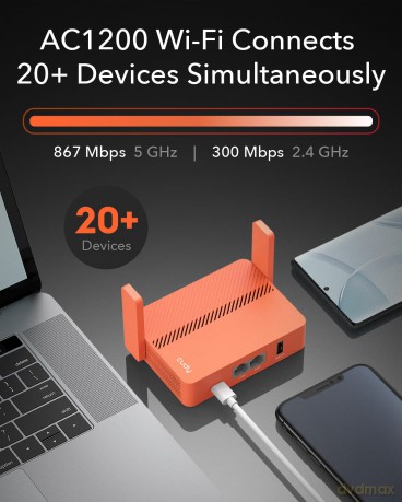 Router TR1200 VPN Travel AC1200
