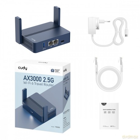 Router TR3000 VPN Travel AX3000