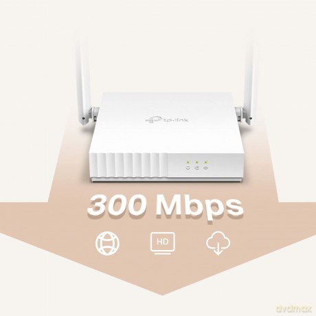 Router WiFi WR820N N300 1WAN 2xLAN