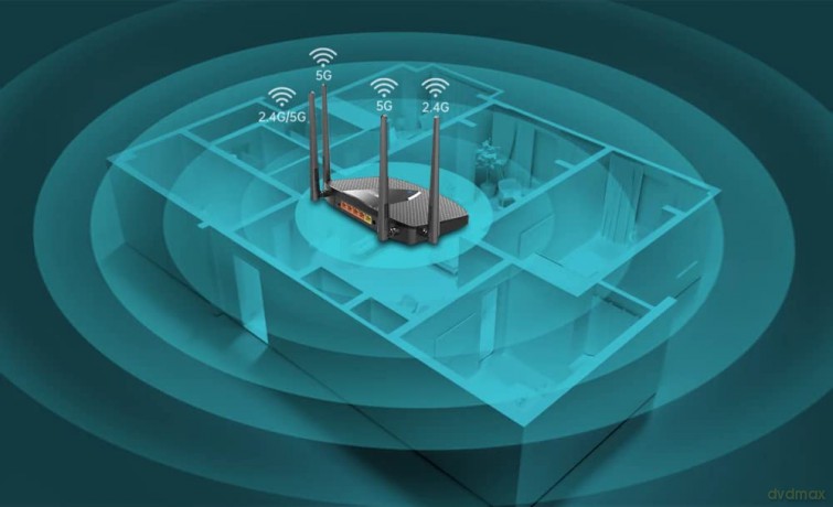 Router WiFi6 X6000R WiFi6 AX3000 Dual Band 5xRJ45 1000 Mb/s