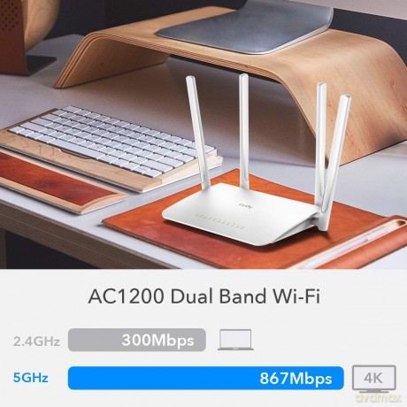 Router WR1300 Mesh Gigabit WiFi AC1200