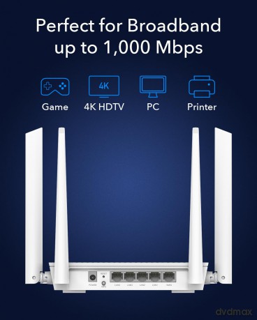 Router WR3000S Mesh Gigabit WiFi AX3000