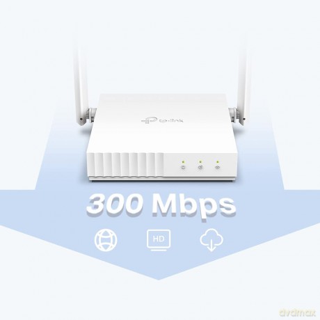 Router WR844N WiFi N300 1WAN 4xLAN
