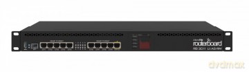 Router xDSL 10xGbE PoE RB3011UiAS-RM