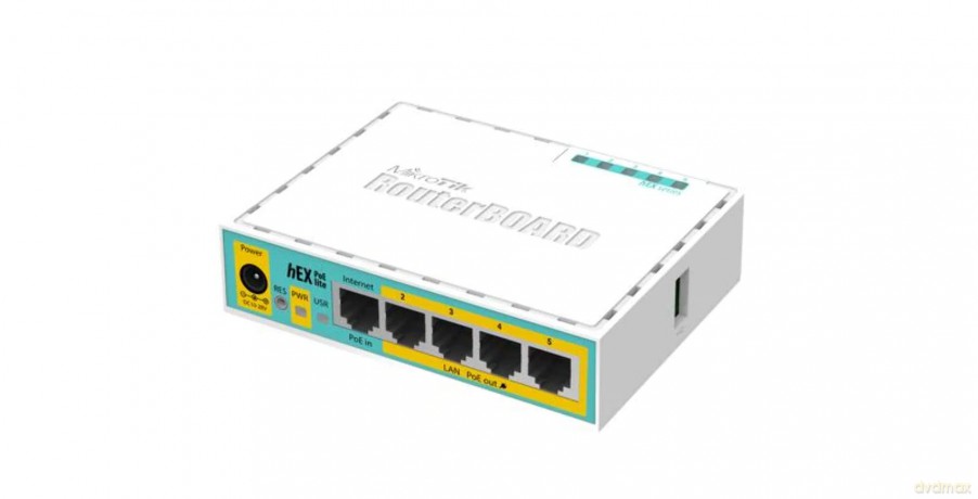 Router xDSL 1xWAN 4xLANPoE RB750UPr2