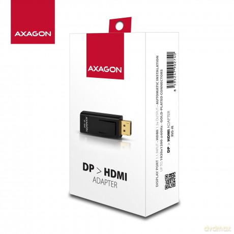 RVD-HI Adapter aktywny DisplayPort -> HDMI FullHD