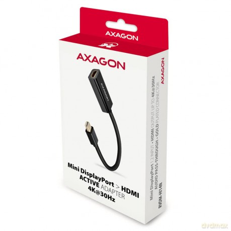 RVDM-HI14N Adapter aktywny Mini DP > HDMI 1.4, 4K/30Hz