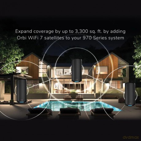 Satelita RBE970B System WiFi 7 Orbi Satellite black