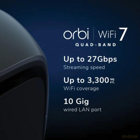 Satelita RBE970B System WiFi 7 Orbi Satellite black