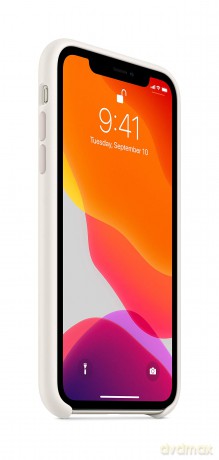 Silikonowe etui do iPhone 11 - białe