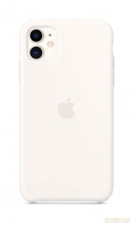 Silikonowe etui do iPhone 11 - białe