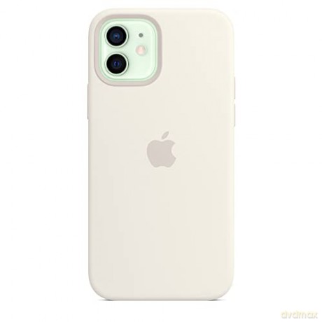 Silikonowe etui z MagSafe do iPhonea 12 i 12 Pro Białe