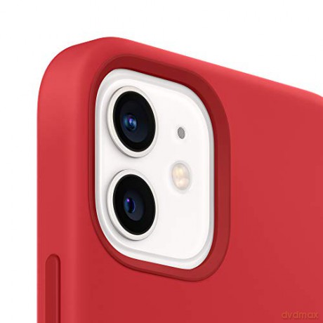 Silikonowe etui z MagSafe do iPhonea 12 i 12 Pro Czerwone