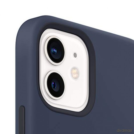 Silikonowe etui z MagSafe do iPhonea 12 i 12 Pro Granatowe