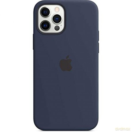 Silikonowe etui z MagSafe do iPhonea 12 i 12 Pro Granatowe