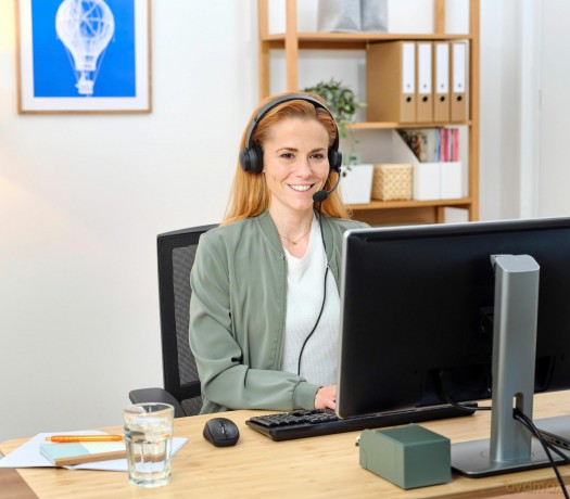 Słuchawki PC HS-260 USB-ENC
