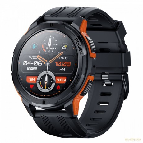 Smartwatch BT10 Rugged 1.43" 410 mAh pomarańczowy