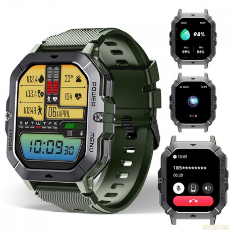 Smartwatch BT101 2.02' zielony