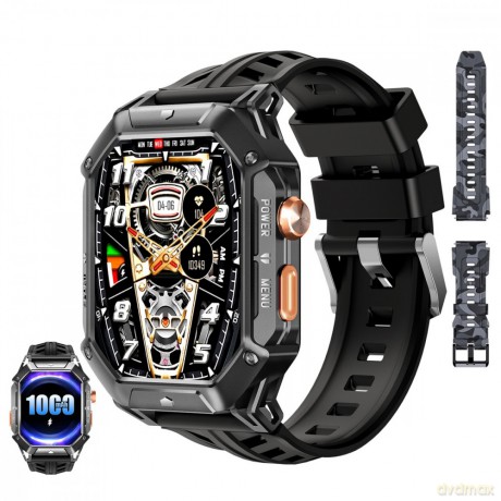 Smartwatch BT80 2.13 cala 1000 mAh czarny