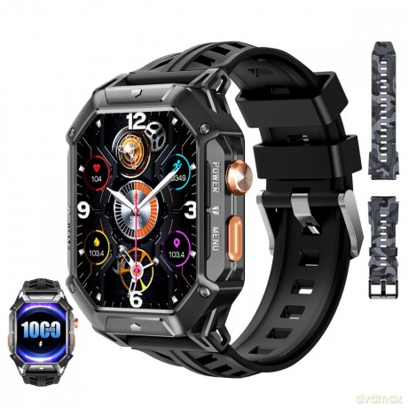 Smartwatch BT80 2.13 cala 1000 mAh czarny