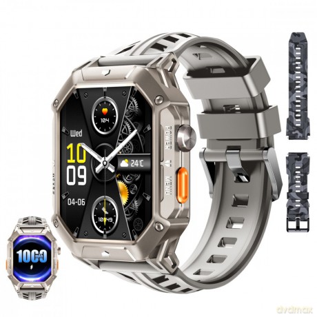 Smartwatch BT80 2.13 cala 1000 mAh szary