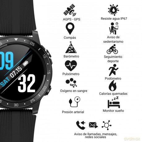 Smartwatch Fit FW37 Argon