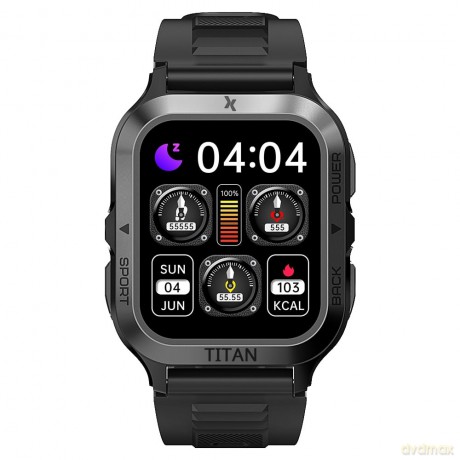 Smartwatch Fit FW67 Titan Pro Grafitowy