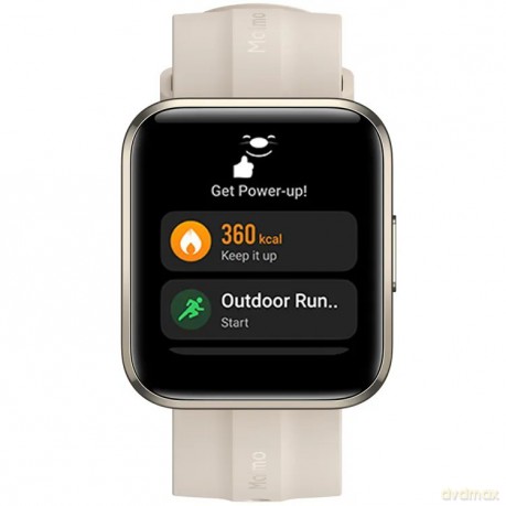 Smartwatch FLOW Android iOS kremowy