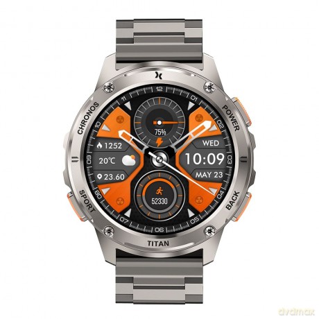 Smartwatch FW110 Titan Chronos Srebrny