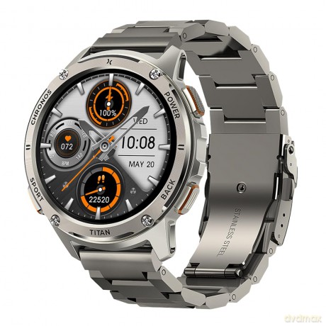 Smartwatch FW110 Titan Chronos Srebrny