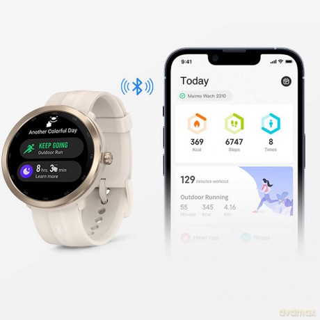 Smartwatch GPS Watch R WT2001 Android iOS Złoty