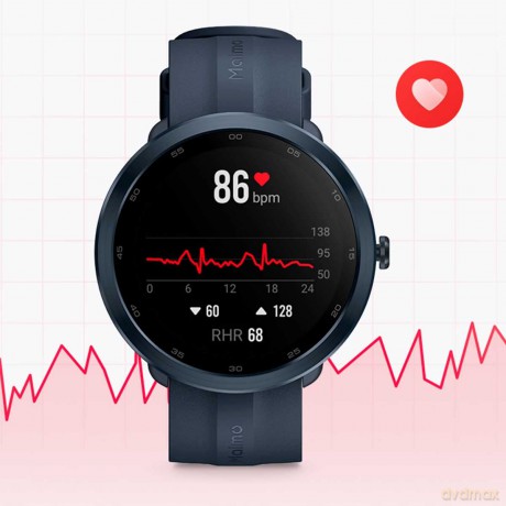 Smartwatch GPS Watch R WT2001 Niebieski Android iOS