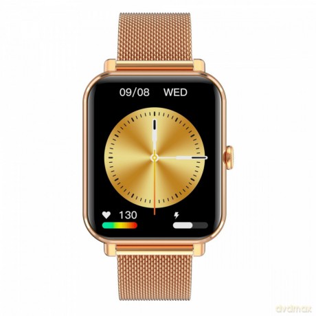 Smartwatch GRC CLASSIC Złoty stalowy
