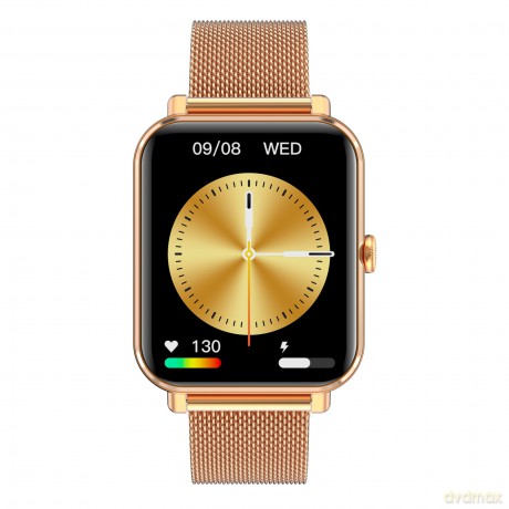 Smartwatch GRC CLASSIC Złoty stalowy