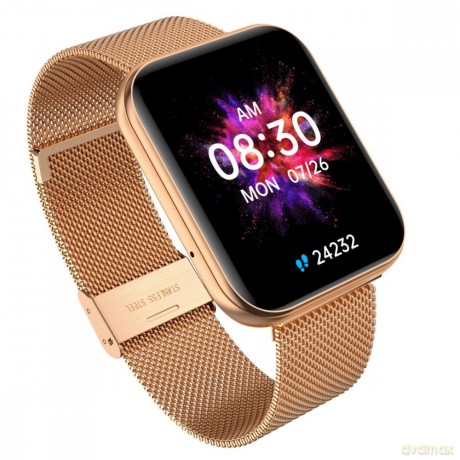 Smartwatch GRC MAXX Złoty stalowy