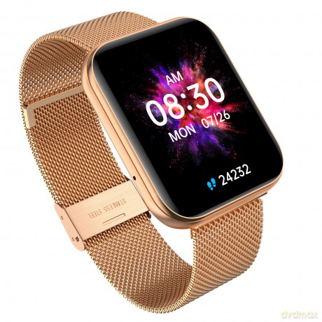 Smartwatch GRC MAXX Złoty stalowy