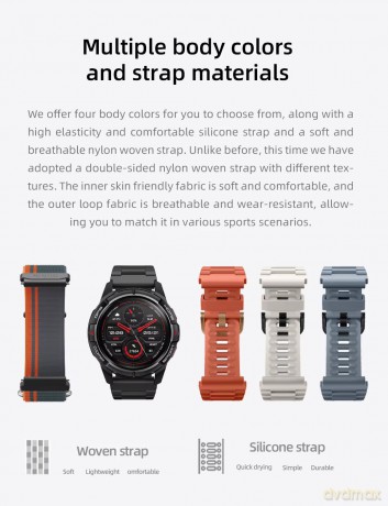 Smartwatch GS Active 1.3 cala 400 mAh czarny