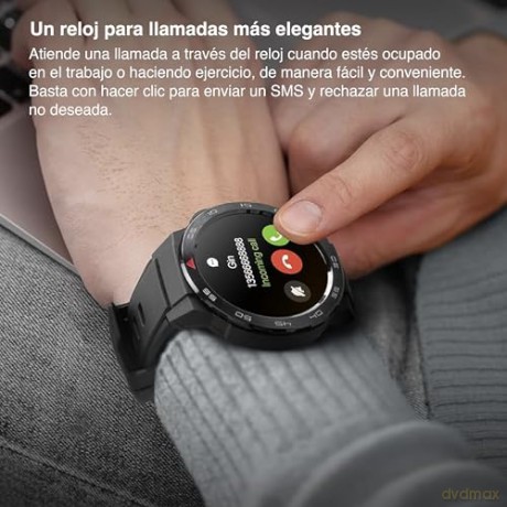 Smartwatch GS PRO 1.43 cala 460 mAh czarny
