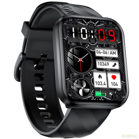 Smartwatch KU6 Meta 1.96 cala 260 mAh czarny