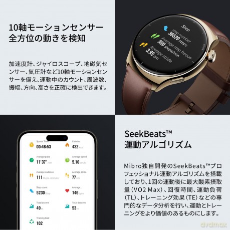 Smartwatch Lite 3 Pro 1.32 cala 350 mAh khaki