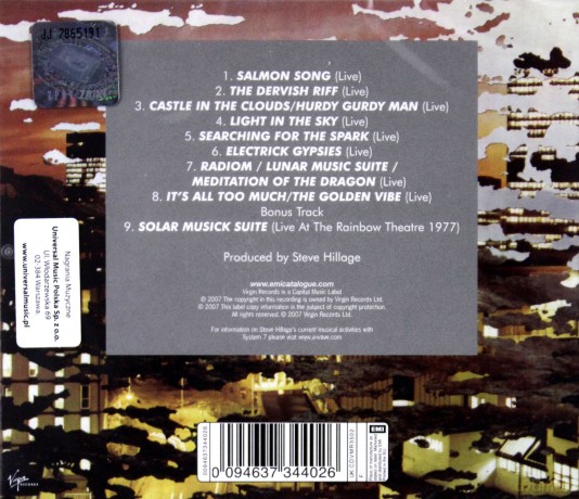 Steve Hillage: Live Herald [CD]