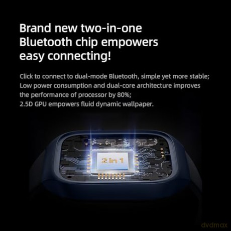 Smartwatch T2 1.75 cala 300 mAh ciemno-niebieski
